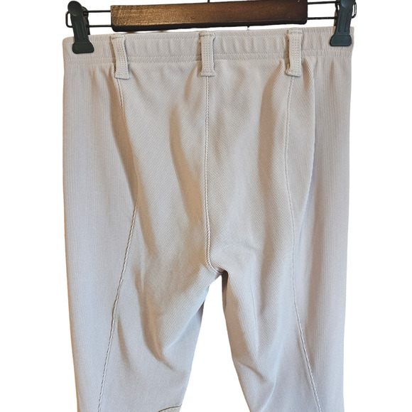 Irideon Breeches Equestrian Riding Pants Knee Patch Tan Girl's Size Large Long - Picture 8 of 9